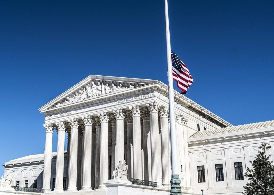 Flags flown at half-staff